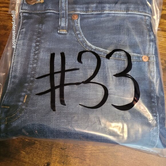 Madewell Jeans 28 Skinny 10" High Rise Cordell Wash MB968 Tummy Control Stretch - Picture 13 of 13